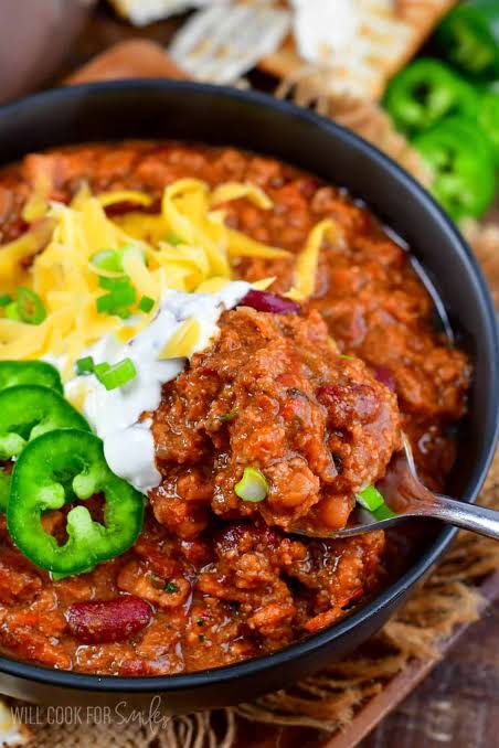 best chili recipe, homemade chili, gourmet chili recipe, fall dinner recipe, private chef, private chef dinner, Fall dinner parties, game-day entertaining, private chef bookings